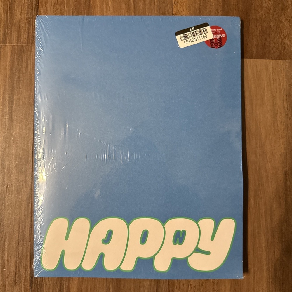 JIN (BTS) - HAPPY (Standard Photobook, Exclusive, CD) - NEW SEALED !!!  Blue Ver